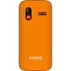 Телефон Sigma Mobile Comfort 50 HIT 2020 бабушкофон оранжевый - изображение 2