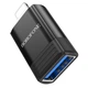 Перехідник Borofone BV18 IP Lightning Male to USB 2.0 Female OTG adapter Black - зображення 5