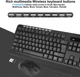Беспроводная клавиатура и мышь CMK-329 2.4ГГц black - изображение 4
