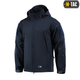 Куртка M-Tac Softshell Navy Blue Size L - зображення 1