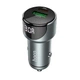 Зарядное устройство автомобильное Hoco Z42 PD20W+QC 3.0 Grey - изображение 2