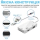 Конвертер відеосигналу OEM MDPA02Mix з Mini DisplayPort на HDMI / VGA / DVI , мультимедійний адаптер 3в1, 4K / 1080P - зображення 8