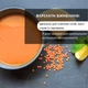 Красная чечевица натуральная для здорового питания Clear 1 кг (Lentil-R-1000) - изображение 4