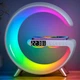 Настольная лампа ночник Vander G11 LED беспроводная зарядка 15W и Bluetooth колонка Белый - изображение 1