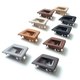 Комплект внутрішніх дверних ручок bmw 5 f10 f11 f18 Red Brown 51417261933 - зображення 5