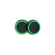 Силиконовые накладки на стики PS5, Xbox BlackGreen - изображение 2