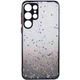 TPU чехол Spangle star с защитой камеры для Samsung Galaxy S22 Ultra Черный Без бренда - изображение 1