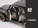 Машинка металева дитяча Джип Гелік Mercedes Benz Brabus Auto Expert Elite Чорний - зображення 5
