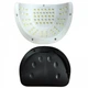 Лампа LED UV лед уф SUN G4 Max 72вт для маникюра, наращивания ногтей, гель лак 72 диода Белая с чёрным (177807) - изображение 4