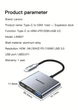 Хаб Lenovo 3в1 USB 3.0/HDMI/Type-C 100W PD - зображення 4