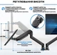Настольное крепление для двух мониторов (кронштейн) 17"-27" V-STAR - изображение 8