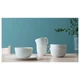 Кружка IKEA офанглигт, белый, 31 сл, 003.190.22 - изображение 5