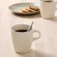 Кружка IKEA Фєргклар, глянцевый бежевый, 37 сл, 604.794.37 - изображение 3