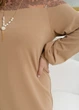 Платье с кружевами 602329 Бежевый 58-60 - изображение 2