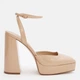 Женские босоножки Mango 47041029-33 40 25.8 см Кофейные (8445791476771) - изображение 1