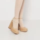 Женские босоножки Mango 47041029-33 40 25.8 см Кофейные (8445791476771) - изображение 7