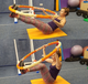Спортивный обруч Hula Hoop разборной с мягкими шариками 6 частей Ø99 см (хула-хуп) - изображение 2
