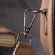 Полукруглая сумка кросс-боди Vintage из натуральной кожи бежевого цвета для женщин маленького размера (bg223fash92) - изображение 13