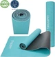 Коврик для йоги и фитнеса рельефный TECOFIT ПВХ 173x 61 x 0.5 см Blue/Black (TOP17113491) - изображение 1