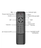 Пульт с голосовым поиском Vontar аэромышь и подсветкой Fly Air mouse Black (YM1613) - изображение 4