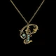 Кулон з латуні Michal Negrin у вигляді букви P з кристалами Swarovski - зображення 2