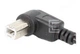 Кабель Ewell для принтера USB 2.0 AM/BM кутовий, 90 градусів вправо, 1.0 метр (EW530) - зображення 2