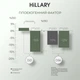 Антиоксидантна маска з вітаміном С + Зволожуючий гель Hillary для вмивання з вітаміном С - зображення 8