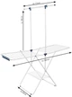 Сушка для білизни підлогова Casa Si Manhattan White (CS92283W04) (DAS302420) - зображення 2