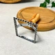 Форма для вырубки теста с деревянной ручкой Квадрат - изображение 3