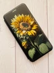 Чохол-книжка з малюнком на iPhone 7 Plus/8 Plus :: Чорний :: Соняшник (принт 274) - зображення 3