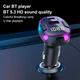 Автомобильный FM ФМ модулятор Terra С49, Bluetooth 5.0, трансмиттер, вольтметр, USB 3.1А, Type C - изображение 2
