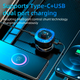 Автомобильный FM ФМ модулятор Terra С41, Bluetooth 5.0, трансмиттер, USB 3.1А, Type C - изображение 8