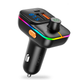 Автомобильный FM ФМ модулятор Terra С24, Bluetooth 5.0, трансмиттер, USB 3.1А, Type C - изображение 1