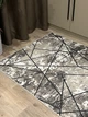 Ковер с прорезиненой основой Soft 0.6х1.1 м. Бежевый с коричневым 2030 - изображение 5