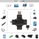 Цифровой USB тестер тока напряжения мощности емкости Atorch J-7C Type-C MicroUSB - изображение 4