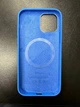Чехол противоударный силиконовый OEMG Guard Shockproof Silicone Case with MagSafe для Apple iPhone 12 Pro Max (6.7") Capri Blue (MJYY3) - изображение 5