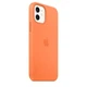 Чехол силиконовый Wave Premium AAA Silicone Case with MagSafe для Apple iPhone 12 / 12 Pro Kumquat - изображение 3