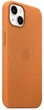 Чехол противоударный кожаный OEMG Guard Shockproof Leather Case with MagSafe для Apple iPhone 13 (6.1") Golden Brown (MM103ZE/A) - изображение 2