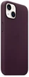 Чехол противоударный кожаный OEMG Guard Shockproof Leather Case with MagSafe для Apple iPhone 13 (6.1") Dark Cherry (MM143ZE/A) - изображение 2