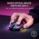 Миша Razer Cobra Pro, RGB, USB-A/WL/BT, чорний - зображення 11