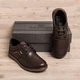 Мужские туфли Kristan brown old school 41 27 см Коричневые - изображение 9