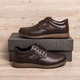 Мужские туфли Kristan brown old school 41 27 см Коричневые - изображение 10