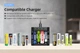 Универсальное ЗУ Xtar L4 для AA/AAA 1.5V Li-Ion/Ni-MH, USB, LED индикатор, 4 канала - изображение 11
