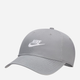Кепка Nike Club Cap U Cb Fut Wsh L FB5368-073 S-M Сірий/Білий (0196606810805) - зображення 1