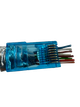 Конектор мережевий прохідний RJ45, 8p8c, UTP, cat.6 синій - изображение 3