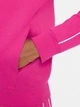 Толстовка на молнии с капюшоном женская Nike Essential Fleece Full-Zip Hdy CZ8338-615 XS Розовая (194502817027) - изображение 6
