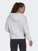 Худі жіноче Adidas W Fi 3B Hoodie H24083 L Біле (4064047369632) - зображення 2