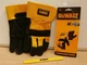 Перчатки универсальные DeWalt размер L/9, с кожаной ладонью и пальцами (DPG41L) - изображение 4