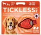 Ультразвуковий засіб від бліх та кліщів для тварин Tickless Pet — ORANGE - зображення 1
