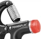 Эспандер кистевой PowerPlay PP-4323 с регулируемой нагрузкой 10-40 кг Strength Grip Черно-красный (PP_4323_Bl/Red) - изображение 3